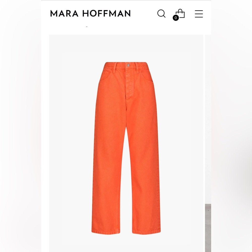 Mara Hoffman | Orange Georgina Pant